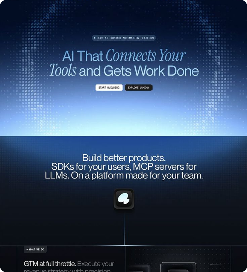 Lumina project preview